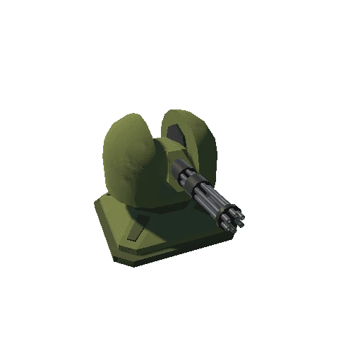 Minigun v1 - Military Green
